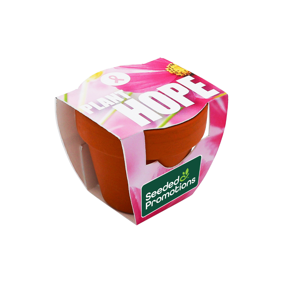 Seed pod with 'Hope' text and 'Seeded Promotions' branding on a white background