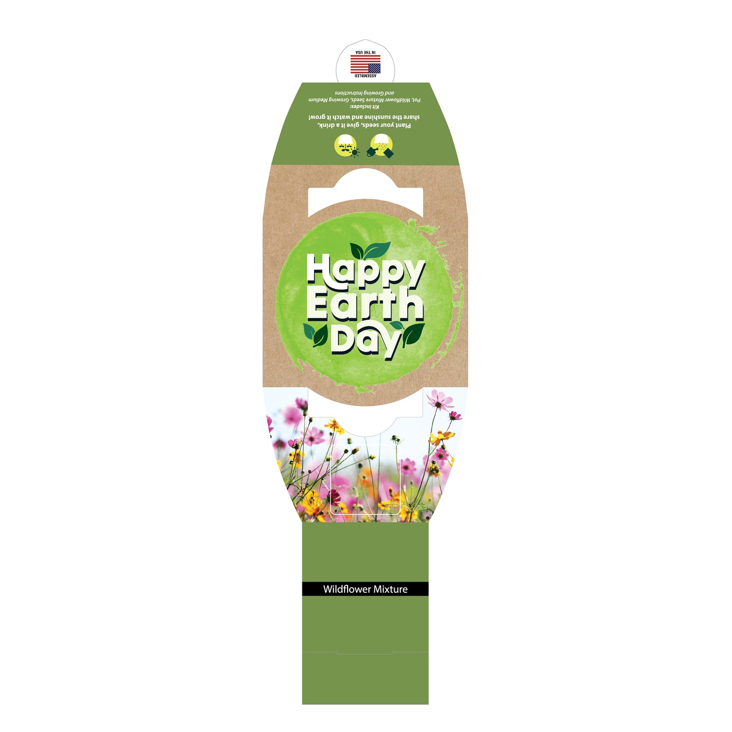 Paper Cup Planting Kit - Happy Earth Day