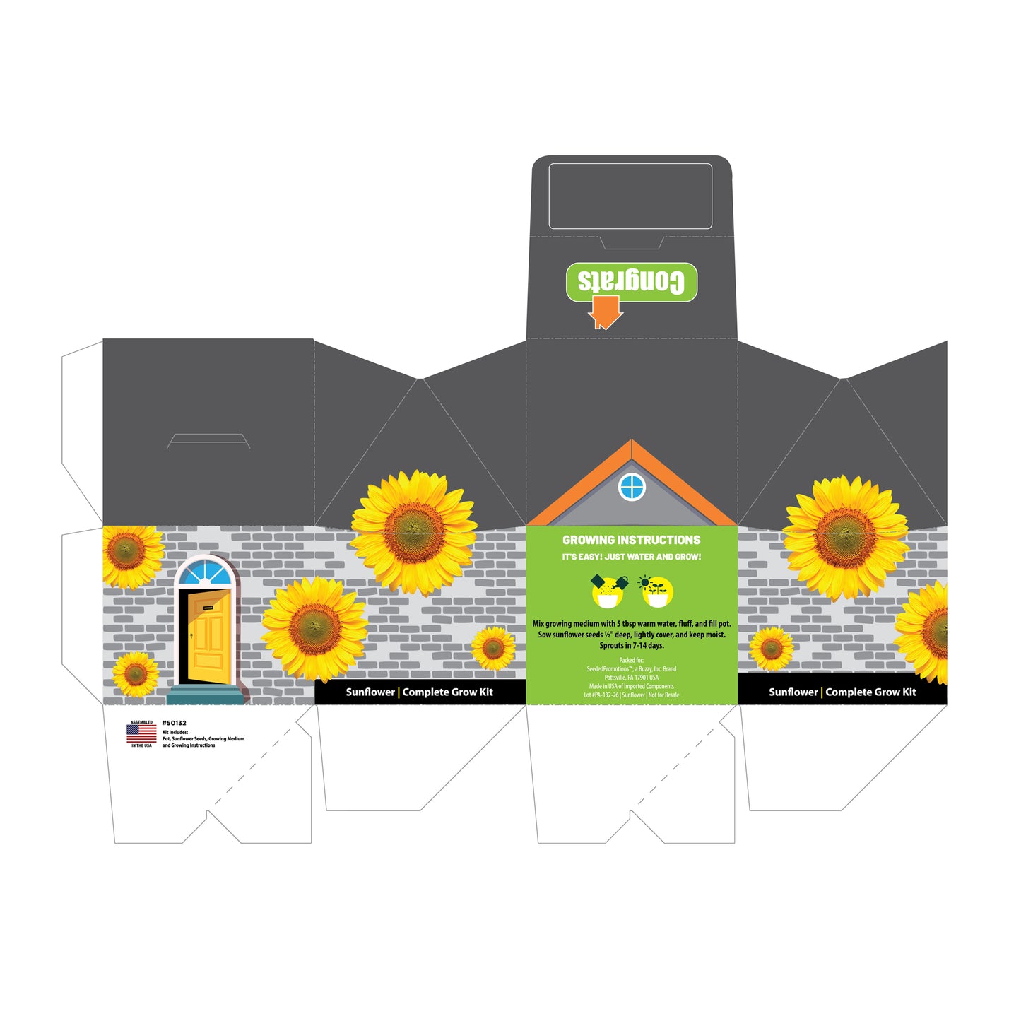 House Planting Kit - Congrats