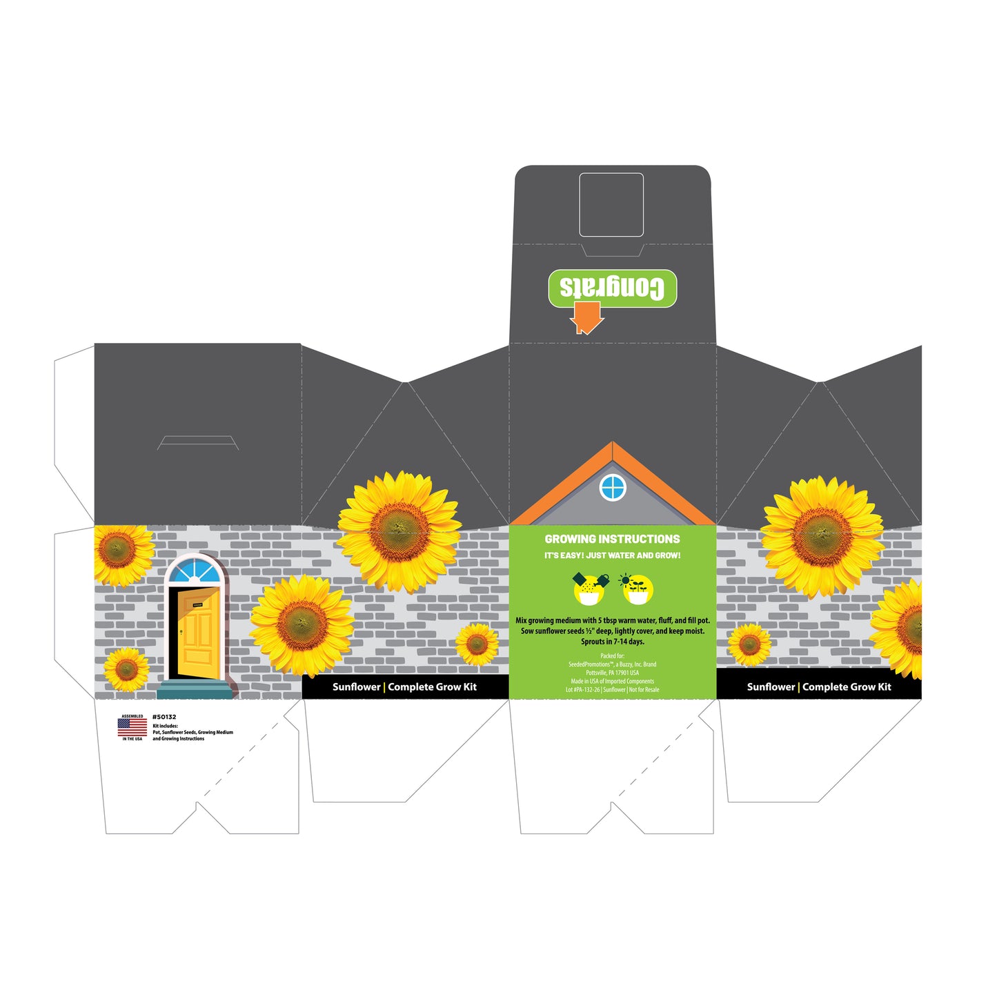 House Planting Kit - Congrats