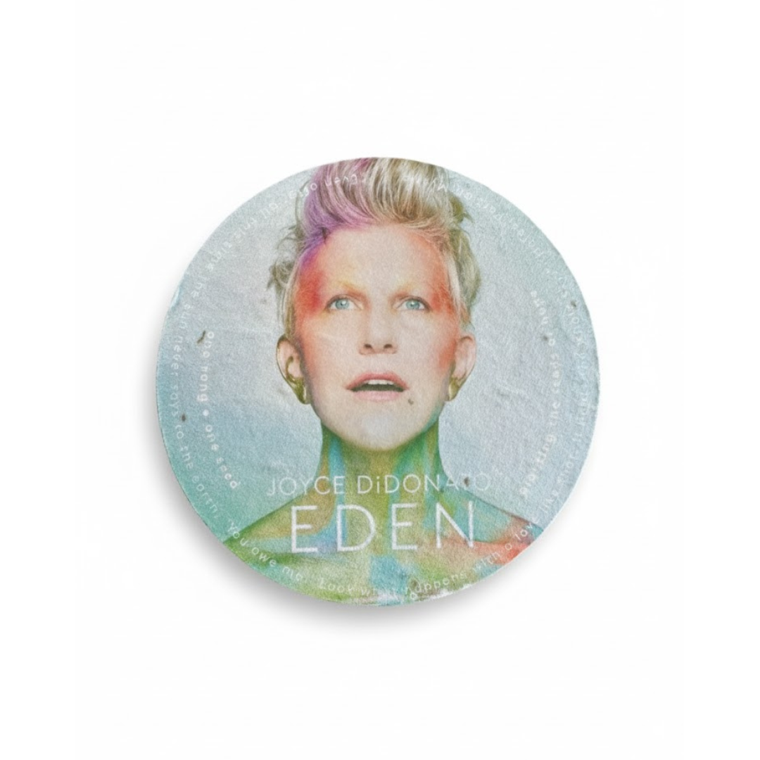 Seeded Paper Coasters - round