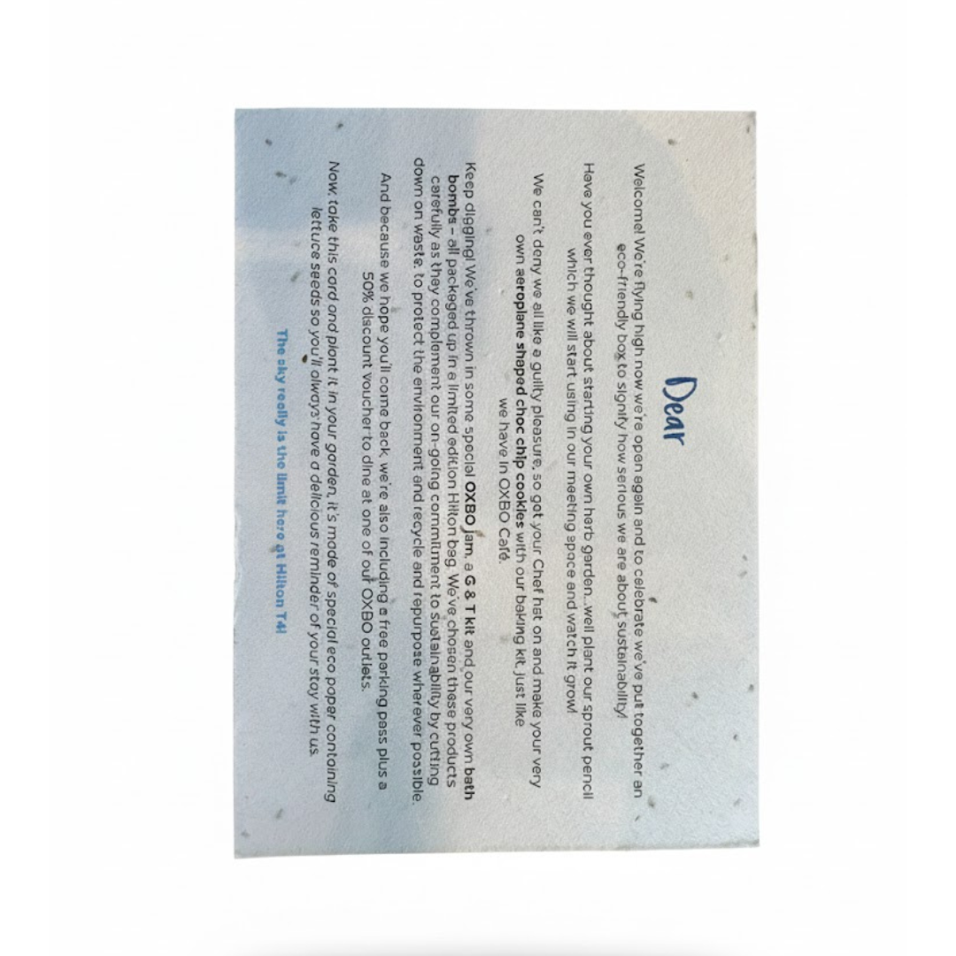 Seed Paper Postcards