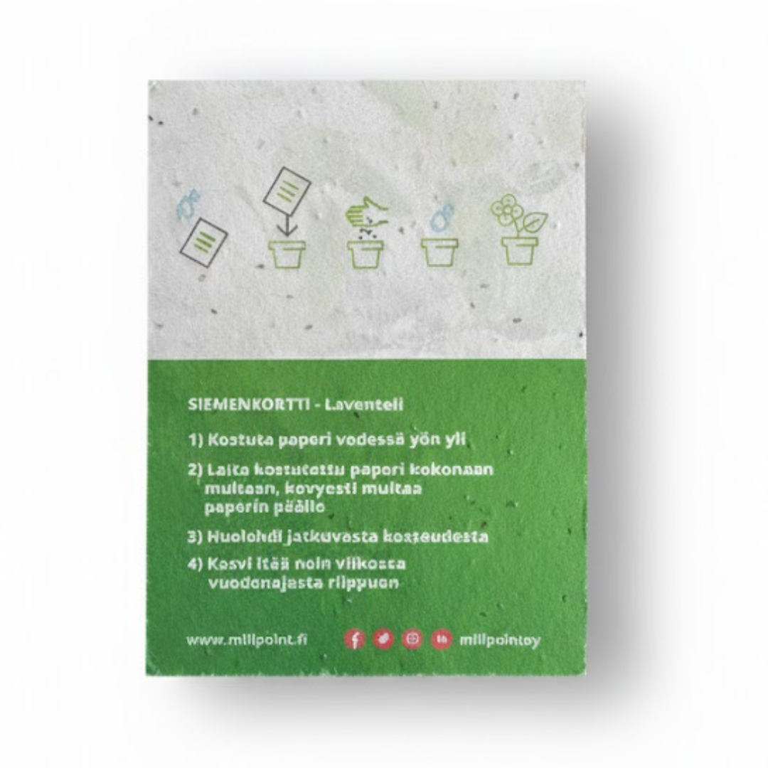 Seed Paper Postcards