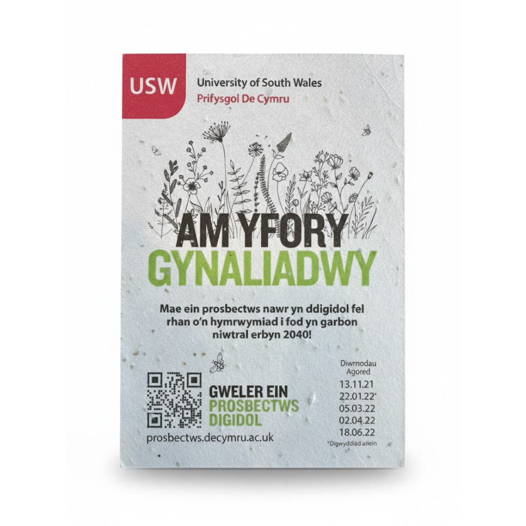 Seed Paper Postcards