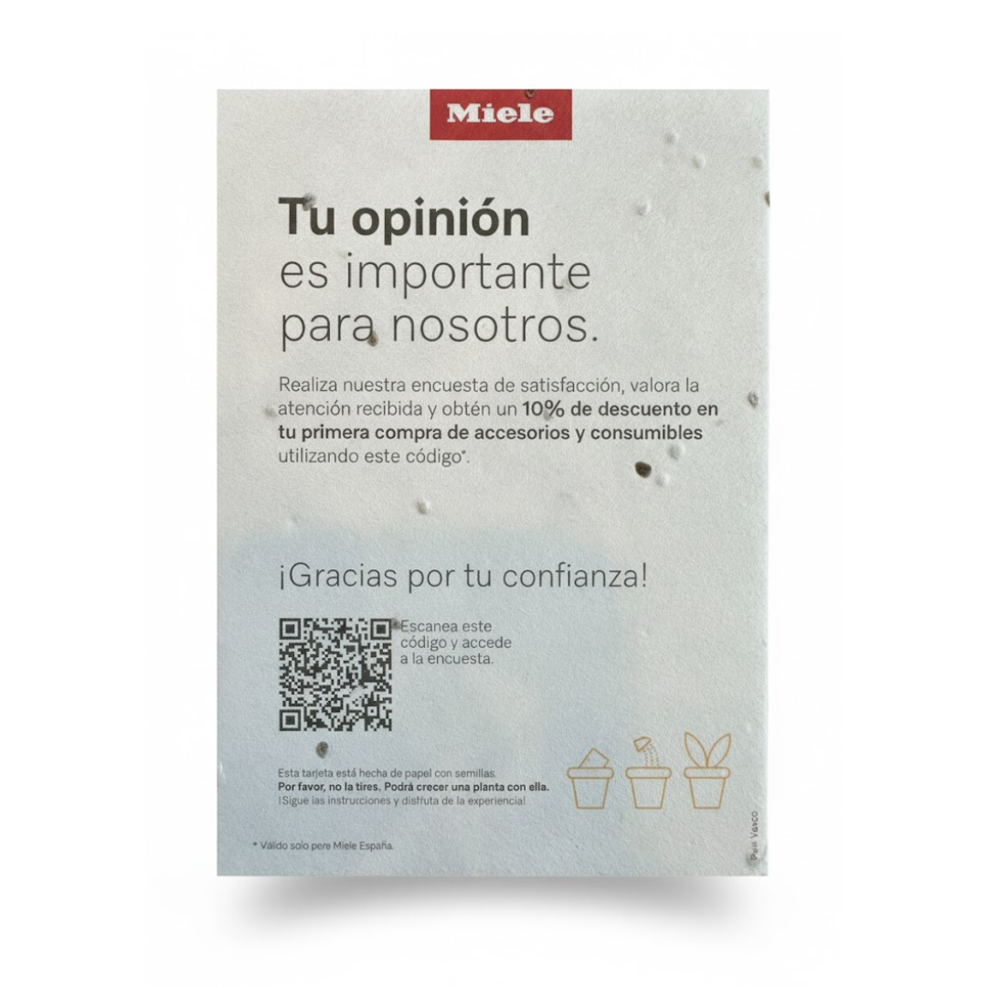 Seed Paper Postcards