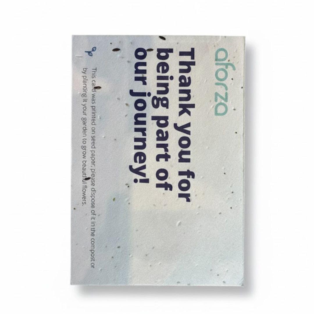 Seed Paper Postcards