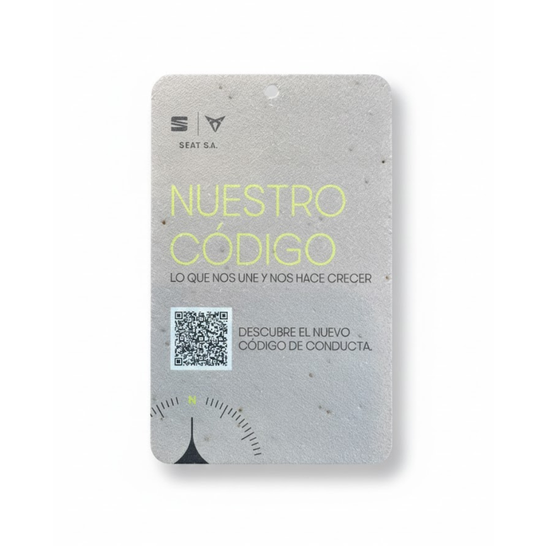 Seed Paper Labels and Hangtags