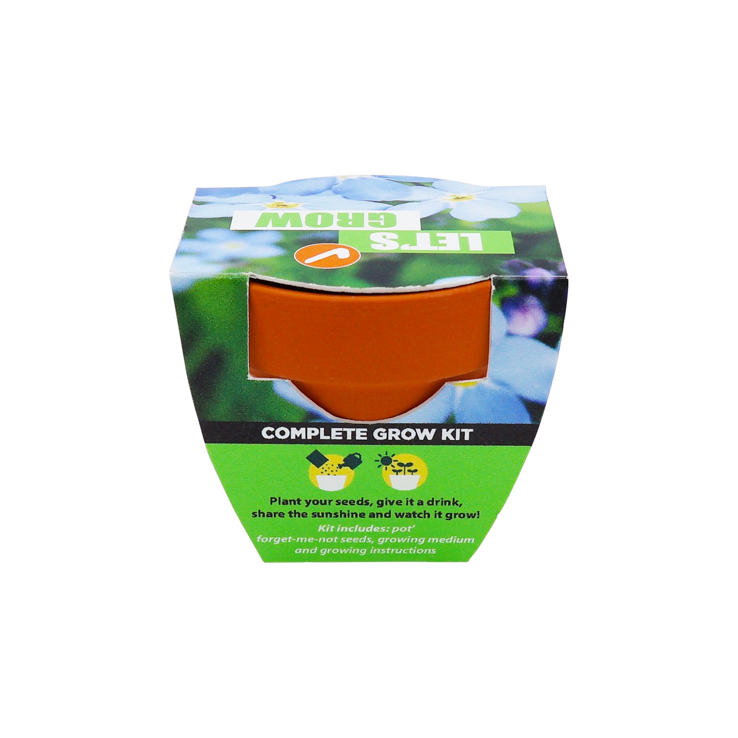 Mini Terracotta Grow Kit - Let's Grow