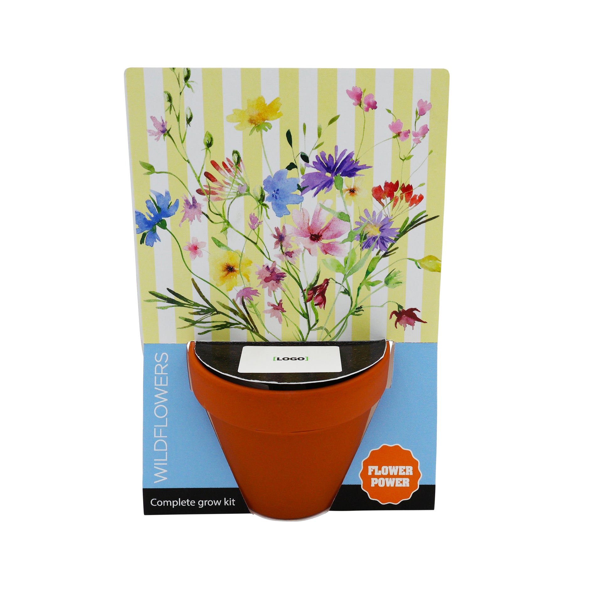 Terracotta Grow Kit - Flower Power