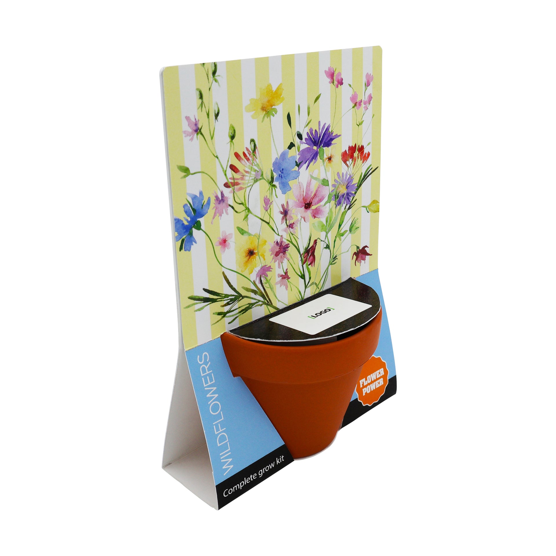 Terracotta Grow Kit - Flower Power