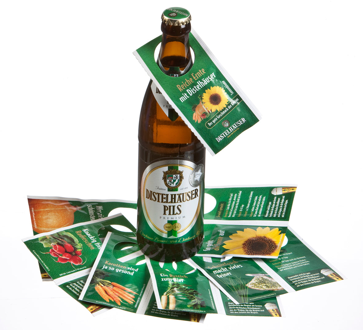 Bottle Collar Seed Packet