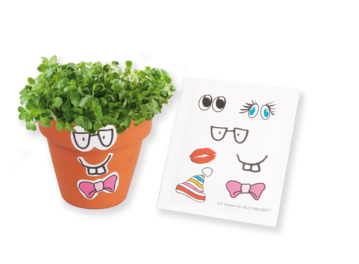 Custom Sticker Packs for Grow Kits & Planters