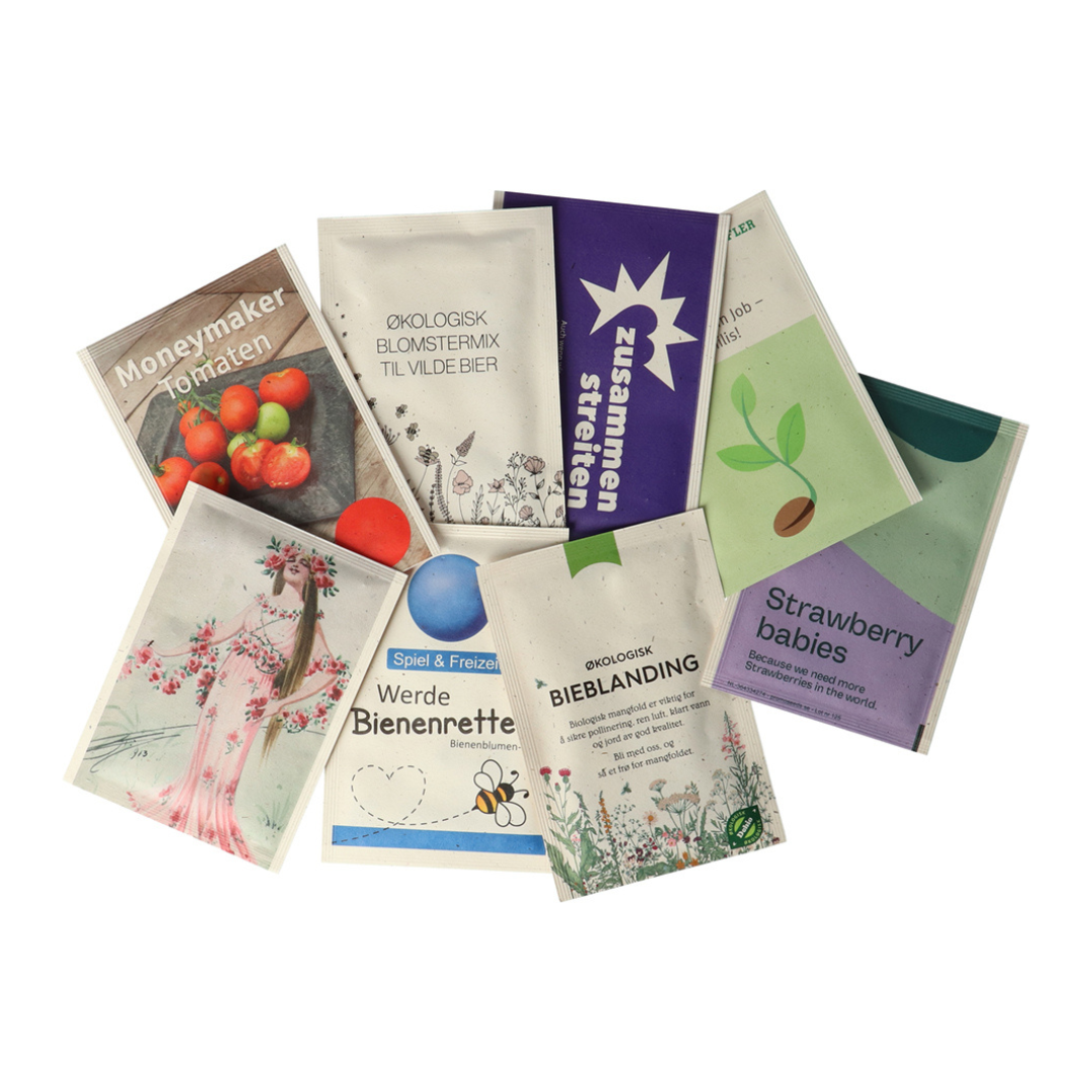 Eco Standard Seed Packet - Tomato Fiber Paper